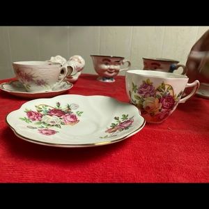 Lefton Bone China Tea Cup and Saucer